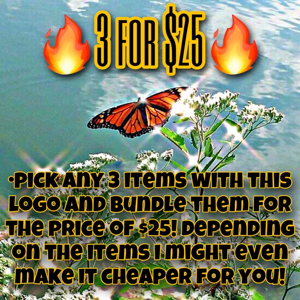 🔥BUNDLE 3 FOR $25